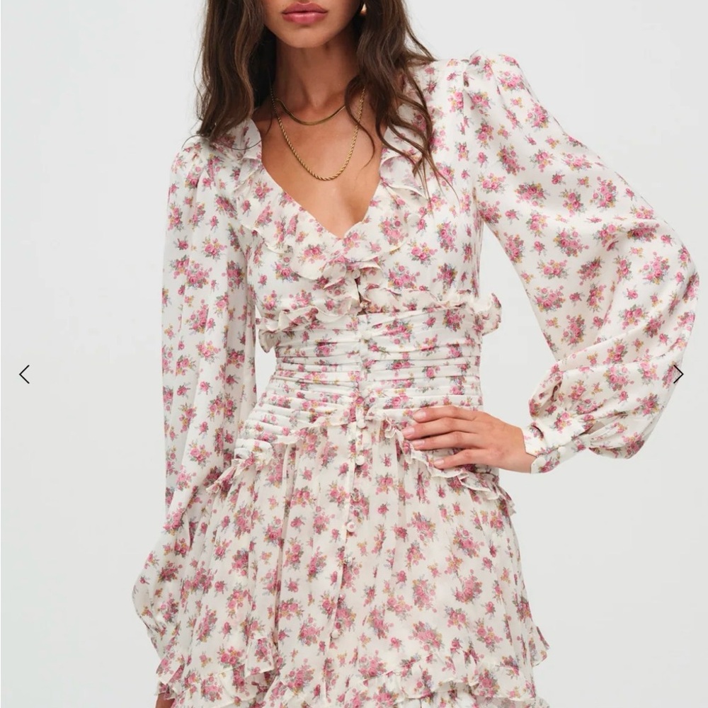 For Love and Lemons Jayleen Mini Dress